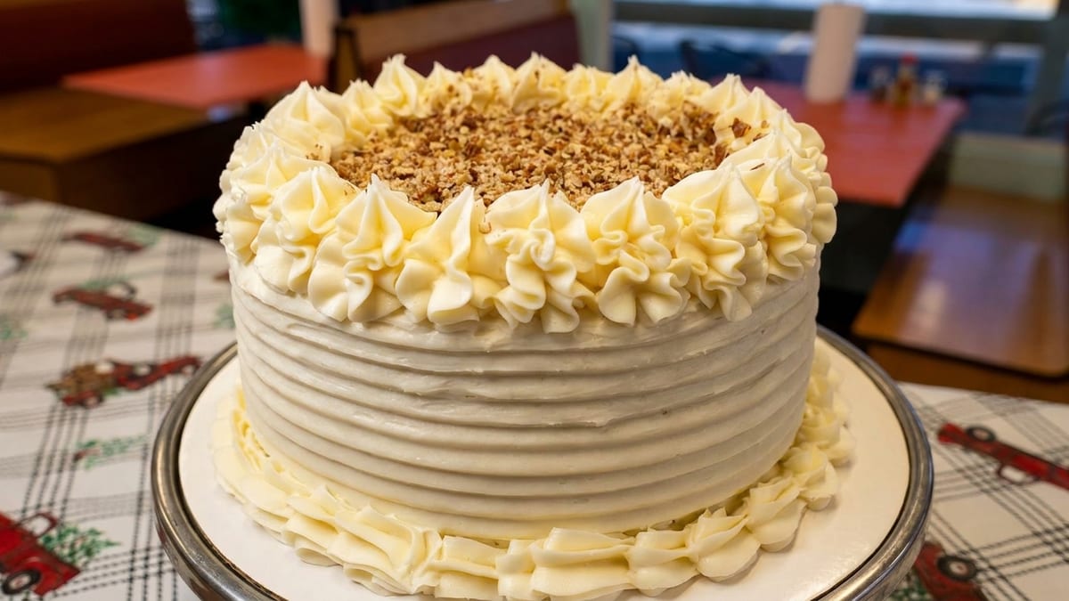 Cakes and desserts made from scratch